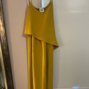 Yellow summer nursing dress